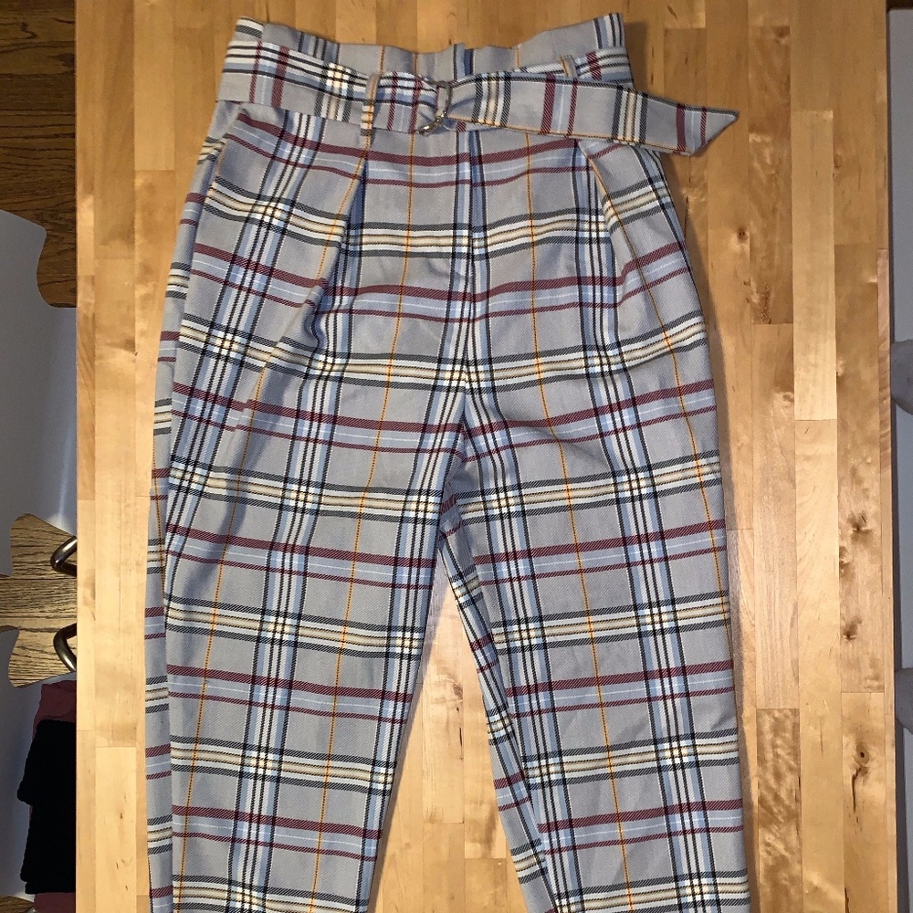plaid pants